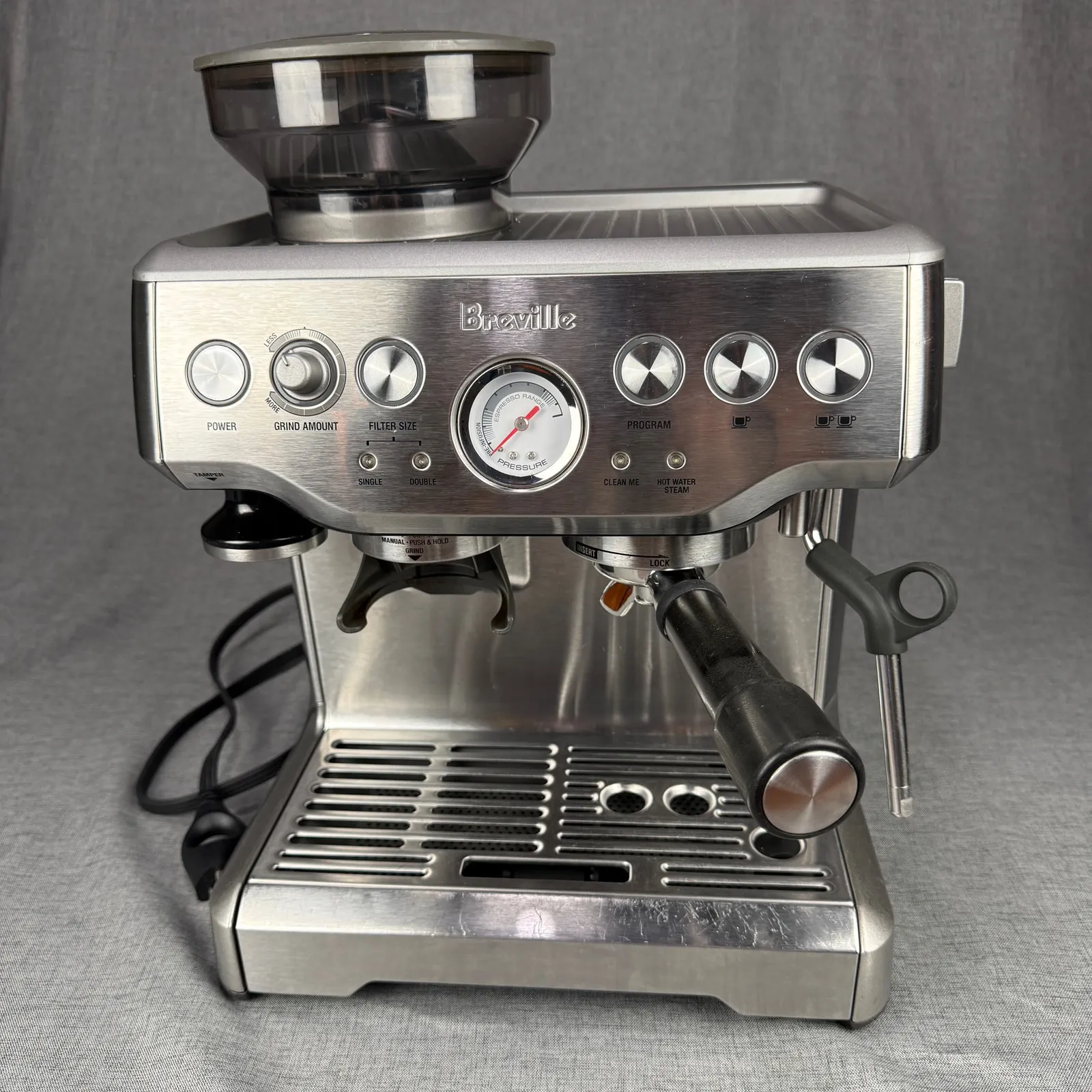 Breville Barista Express BES870XL espresso machine after repair
